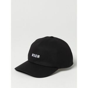 Msgm Hat Men Black